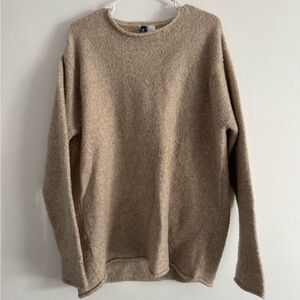 Divided Men's Crewneck Sweater in Taupe